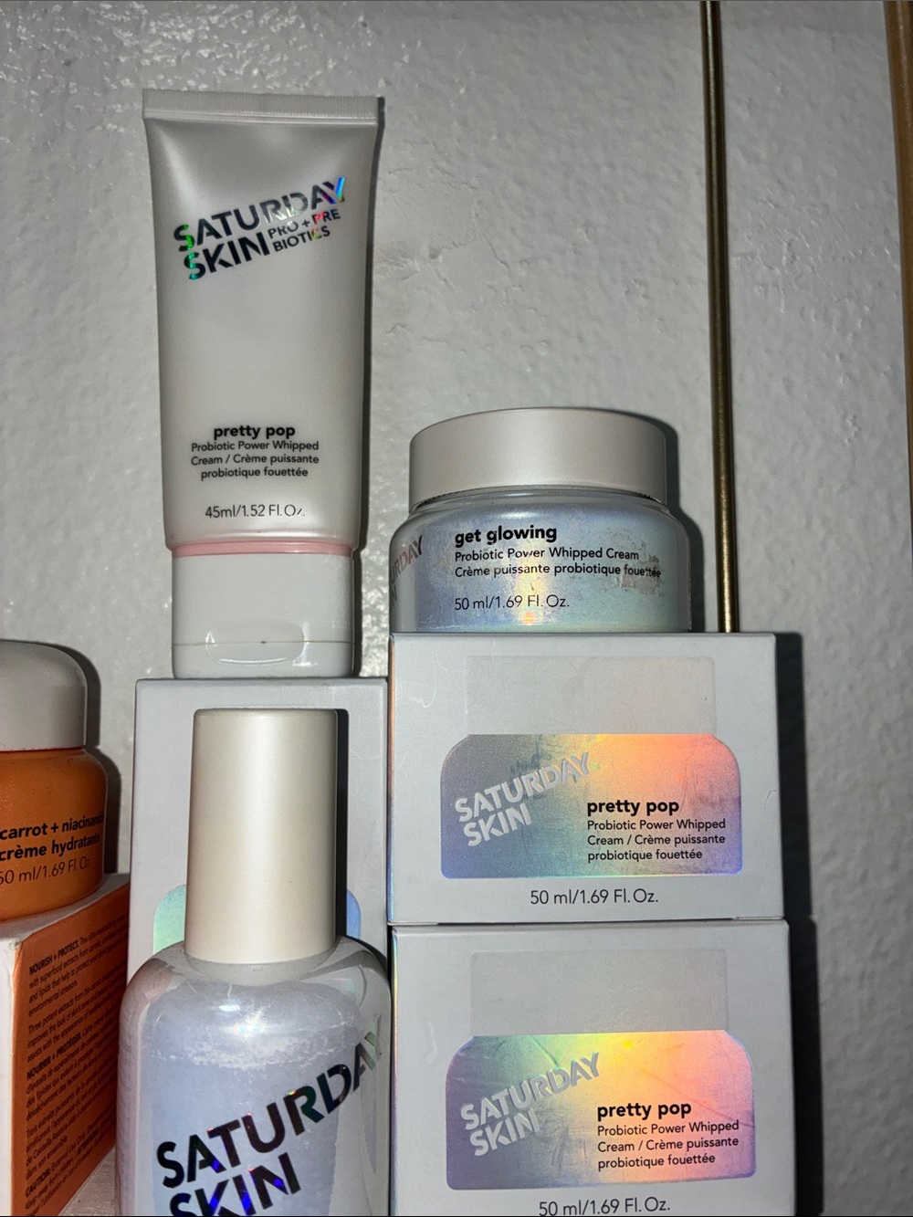 skincare haul saturday skin Probiotic Cream huge bundle